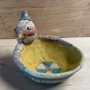 Johanna Parker Primative paper mache bowl